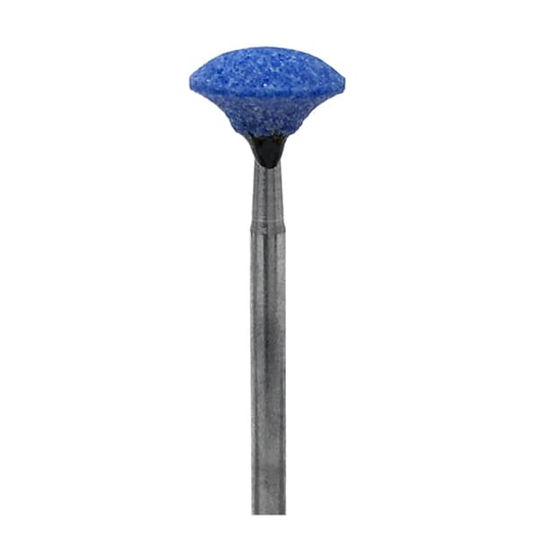 BesQual Blue HP Mounted Grinding Stone B070 - Knife Edge, Aluminum Oxide, 100/Pk - BesQual Blue HP Mounted Grinding Stone B070 - Knife Edge 100/Pk - Image 1