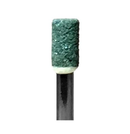 BesQual FG Shank Green Grinding Stone FG-CY1 (Cylinder), Silicone Carbide, 12/Pk - BesQual FG Shank Green Grinding Stone FG-CY1 (Cylinder) 12/Pk. Silicone - Image 1