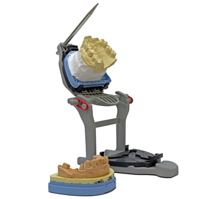 BesQual MagicArt Articulator Set with Full Arch/Anterior MBase Adaptors, ART-MAGIC-MF - BesQual ART-MAGIC-MF MagicArt Articulator Set w/Full Arch/Anterior MBase - Image 1