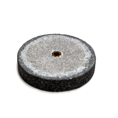 BesQual Heatless Unmounted Wheel HW1, Gray, 25 x 4.8 mm, Silicon Carbide, 50/Box - BesQual Heatless Unmounted Wheel HW1, Gray, 50/Box. Size: 25 x 4.8 mm, Silicon Carbide - Image 1