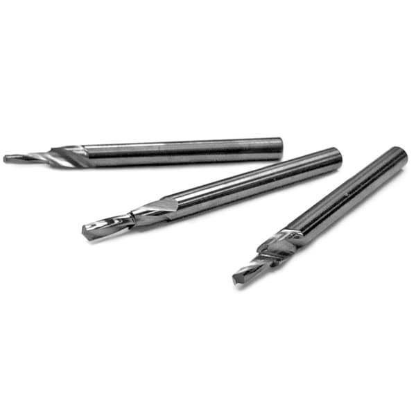 BesQual Carbide Drills for Pin Setting, 2.0mm Tip, 3.0mm Shank, 3/Pk - BesQual Carbide Drills for Pin Setting, 3/Pk. 2.0mm Tip, 3.0mm Shank. Fits any - Image 1