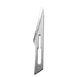 BesQual #11 Stainless Steel Surgical Scalpel Blade, Sterile, Single-Use, 100/Pk - BesQual #11 Stainless Steel Surgical Scalpel Blade, 100/Pk. Sterile, single-use - Image 1