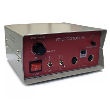 Saeyang Marathon N1 Complete Electric Micromotor System with SH37S Handpiece, 45,000 RPM, 100-220V - Marathon N1 Complete. Strong Torque and continuous variable speed control. Dual - Image 1