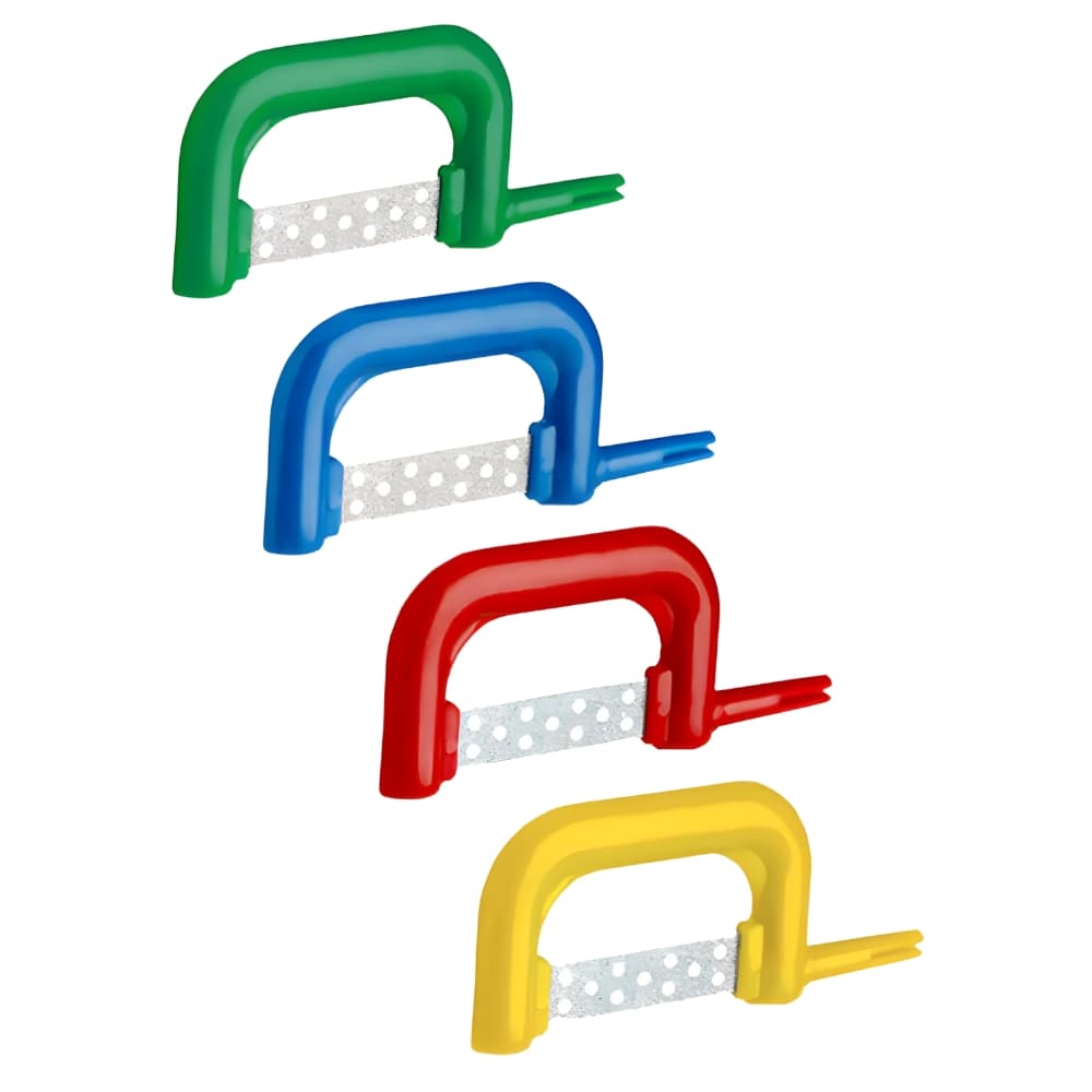 Microdont MIR 1.0 Interproximal Reduction Kit: 1 Handle and 12 MIR Models - Microdont MIR 1.0 Interproximal Reduction Kit: 1 Handle and 12 MIR Models - Image 1