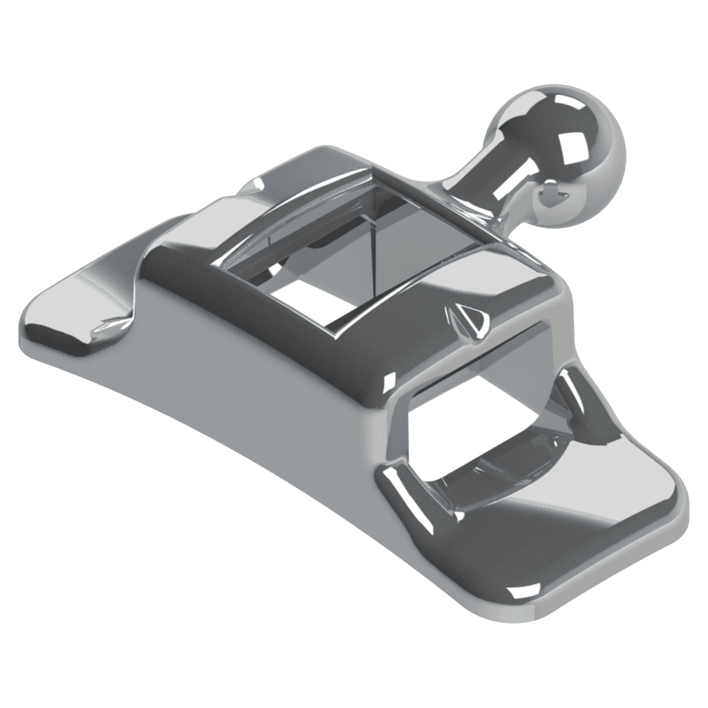 Morelli Stainless Steel Bondable Lingual Sheaths with Ball Hook, 3.5mm Length, 10/Pk - Morelli Stainless Steel Bondable Lingual Sheaths with Ball Hook, 3.5mm Length, 10/Pk - Image 1