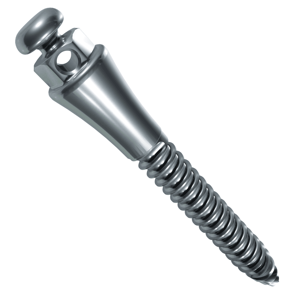 Morelli Extrarradicular Stainless Steel Button Head Self-Drilling Mini Screw, Ø2mm x 12mm Thread, 4mm Collar, 1/Pk - Morelli Extrarradicular Stainless Steel Button Head Self-Drilling Mini Screw, Ã2mm / 12mm / 4mm Collar, 1/Pk - Image 1