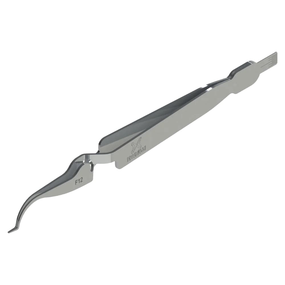 Morelli Stainless Steel Slim Buccal Tube Bonder Tweezers, 145mm, 1/Pk - Morelli Stainless Steel Slim Buccal Tube Bonder Tweezers, 145mm, 1/Pk - Image 1