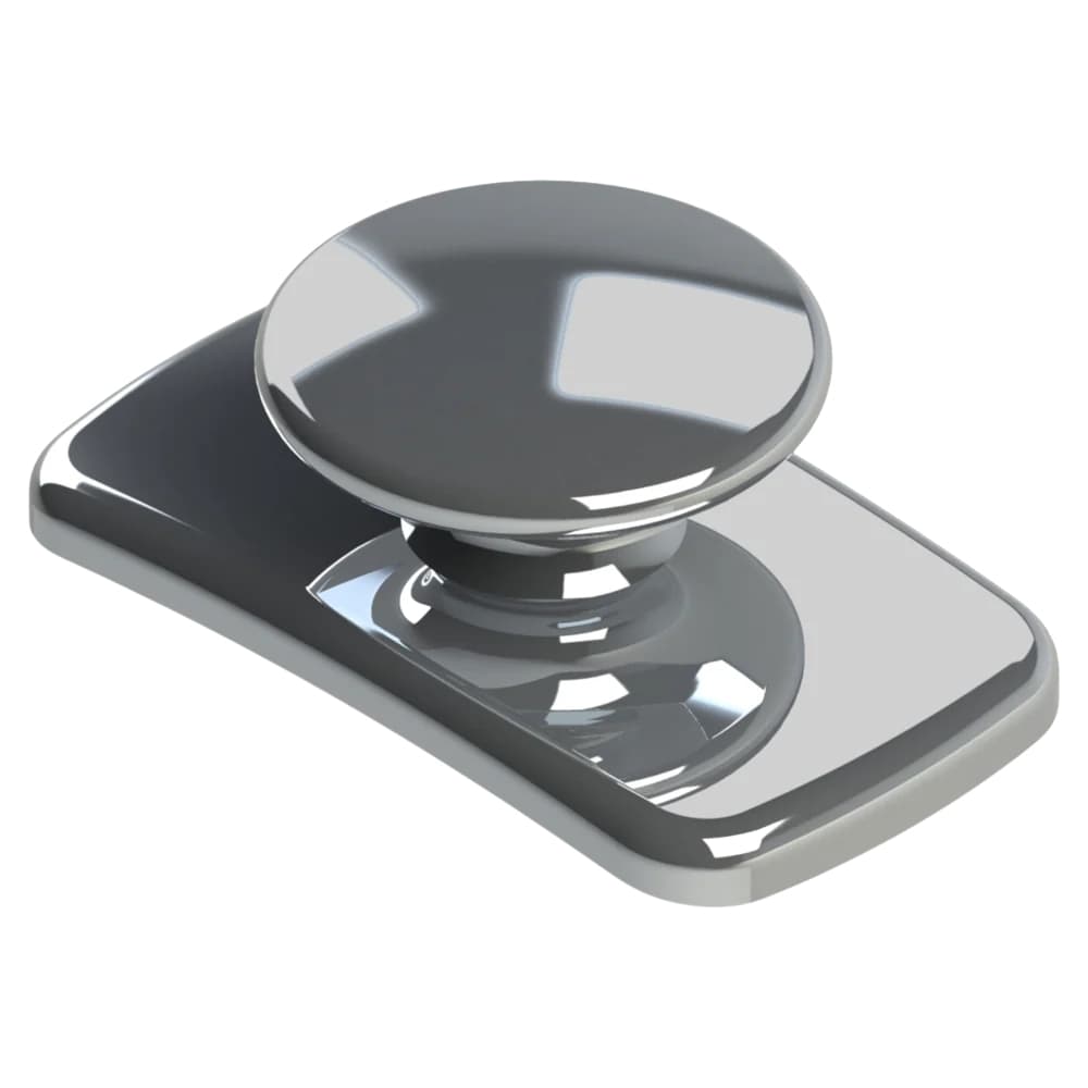 Morelli Stainless Steel Weldable Lingual Button, 4.5mm Base, 2.5mm Head, 10/Pk - Morelli Stainless Steel Weldable Lingual Button, 4.5mm Base, 10/Pk - Image 1