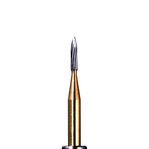 ODS Precision Carbide FG #7901 12-Blade Needle-Shaped Trimming and Finishing Bur, Pack of 10 - ODS Precision Carbide FG #7901 12 blade needle shaped trimming and finishing - Image 1