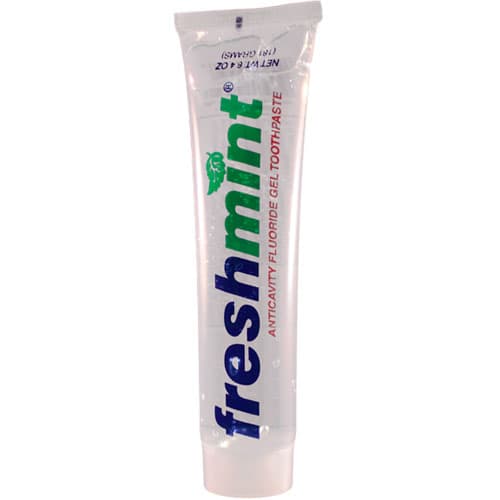 Freshmint Clear Gel Toothpaste, Mint Flavor, Anticavity Fluoride, 6.4 oz Tubes, 48/Case - Freshmint Clear Gel Toothpaste, Mint Flavor, 6.4 oz Tubes, 48/cs. Anticavity - Image 1