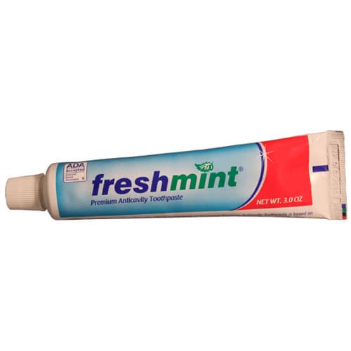 Freshmint ADA Approved Anticavity Toothpaste, Mint Flavor, 3.0 oz Tubes, 72/Case - Freshmint ADA Approved TP 3oz - Image 1