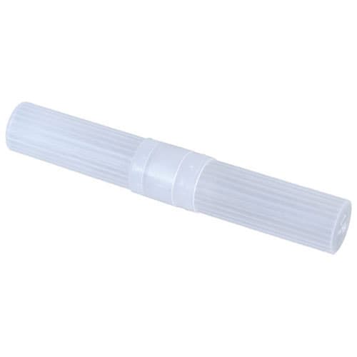 Freshmint Toothbrush Holder, Clear 2-Piece, Holds Toothbrushes up to 7" Long, 100/Case - Freshmint Toothbrush Holder, Clear 2-Piece, Holds toothbrushes upto 7" Long - Image 1