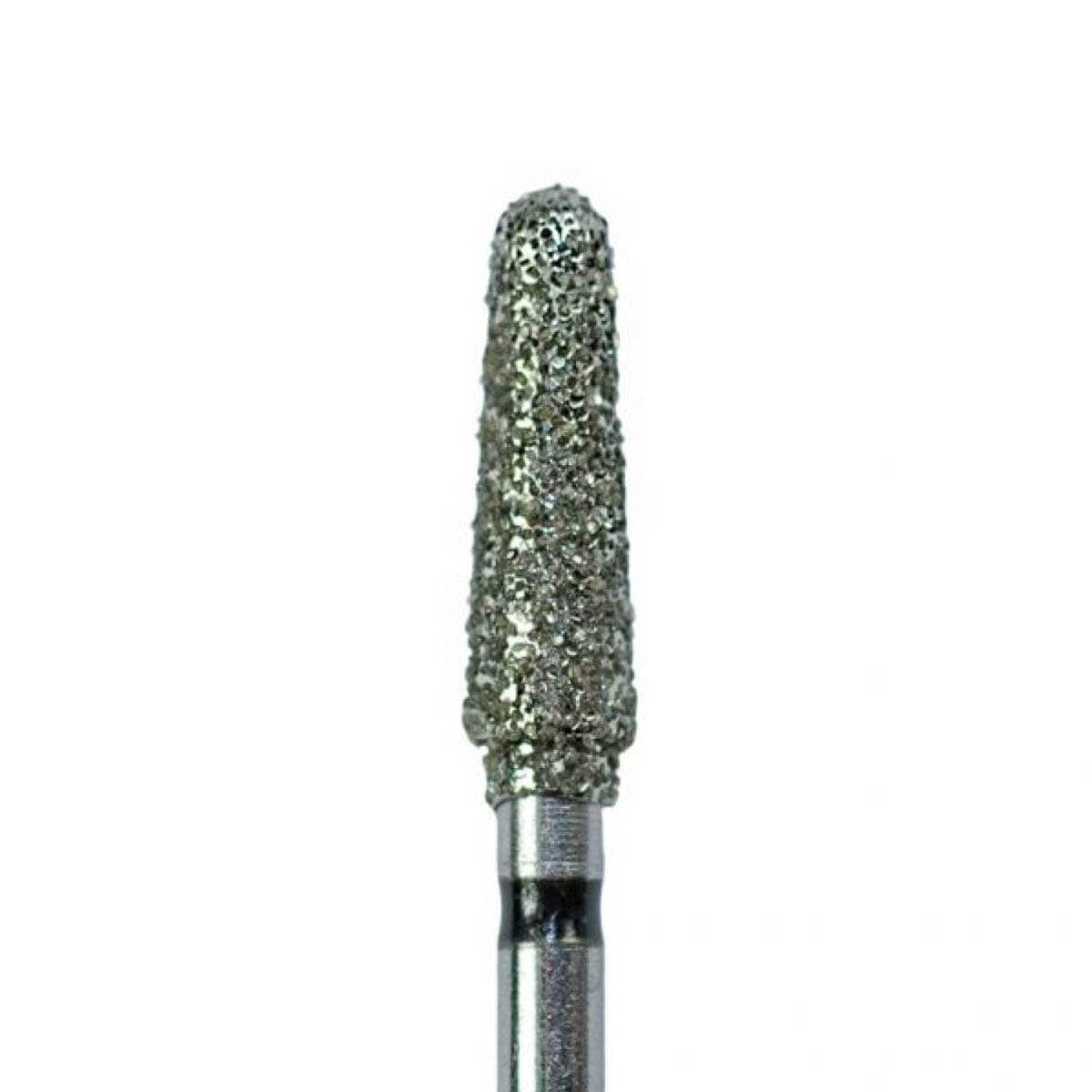 ODS Precision FG #856.025 Super Coarse Grit Round End Taper Diamond Burs, 2.5mm Head, 10/Pk - ODS Precision FG #856.025 Super Coarse Grit Round End Taper Diamond Burs, 10/Pk - Image 1