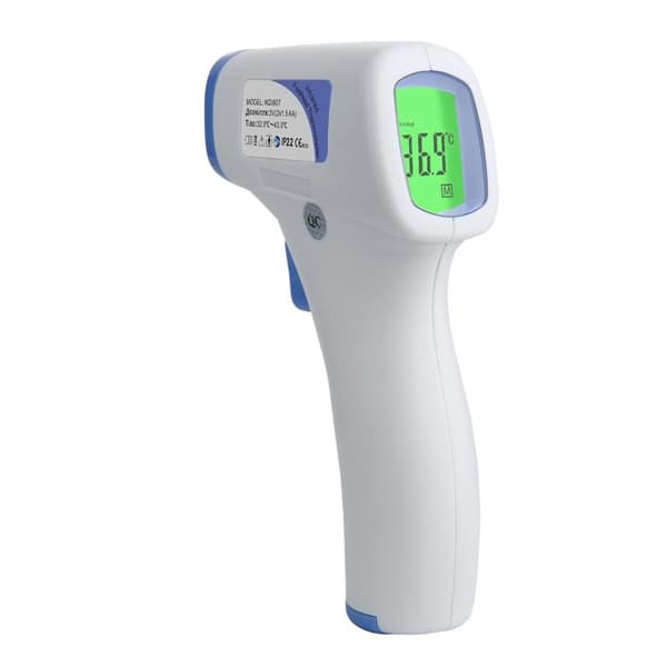 ODS Non-Touch Infrared Thermometer, 1/Pk, <1 sec Measurement, 32 Memory, 3-Color Backlight - ODS Non-Touch Infrared Thermometer, 1/Pk. Measure Time: < 1 sec. 32 Memory - Image 1