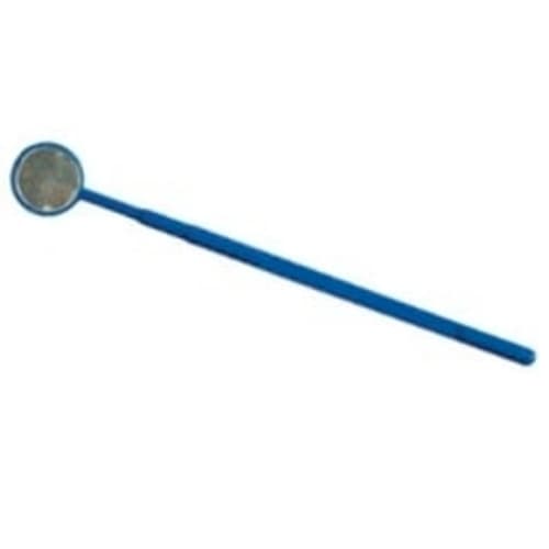 Oraline Disposable Dental Mirrors, Blue, Poly Bagged, 100/Ctn - Oraline Disposable Dental Mirrors For Use in Dental Kits, Blue, Each Poly - Image 1