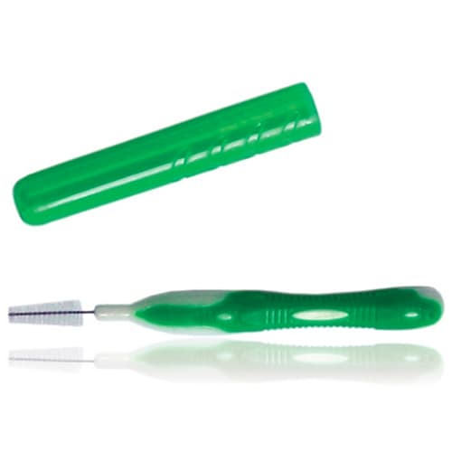 Oraline Travel Interproximal Cone Brush, Green, 72/cs - Oraline Travel Interproximal Cone Brush, Green, 72/cs - Image 1