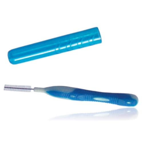 Oraline Travel Interproximal Cylinder Brush, Blue, 72/cs - Oraline Travel Interproximal Cylinder Brush, Blue, 72/cs - Image 1