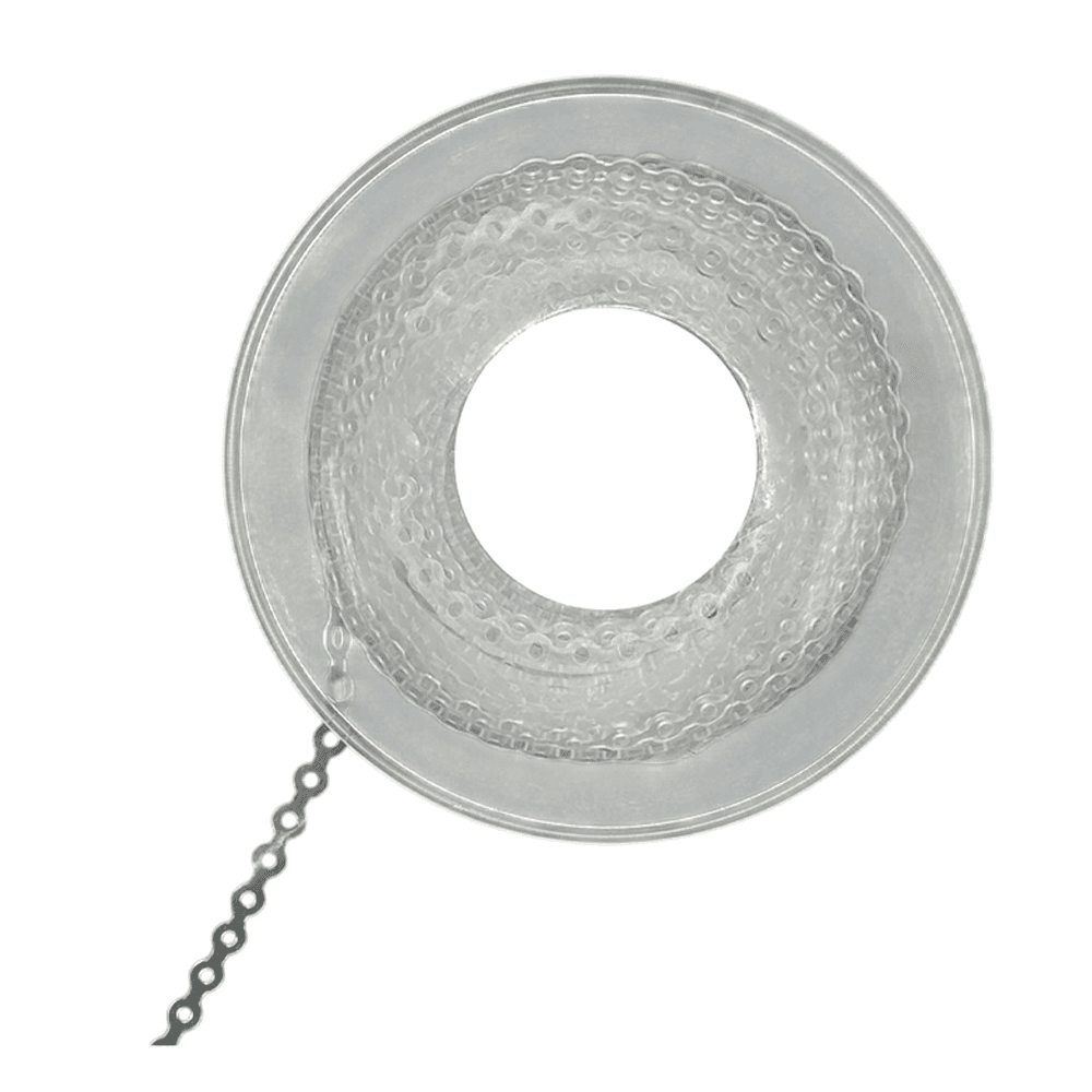 Ortho Shop 15ft Elastomeric Power Chain, Long, Clear, Single Spool - Ortho Shop 15ft Elastomeric Power Chain, Long, Clear, Single Spool - Image 1
