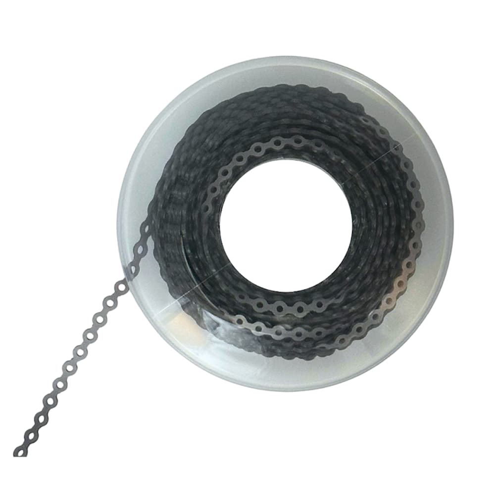 Ortho Shop 15ft Elastomeric Power Chain, Long, Silver, Single Spool - Ortho Shop 15ft Elastomeric Power Chain, Long, Silver, Single Spool - Image 1