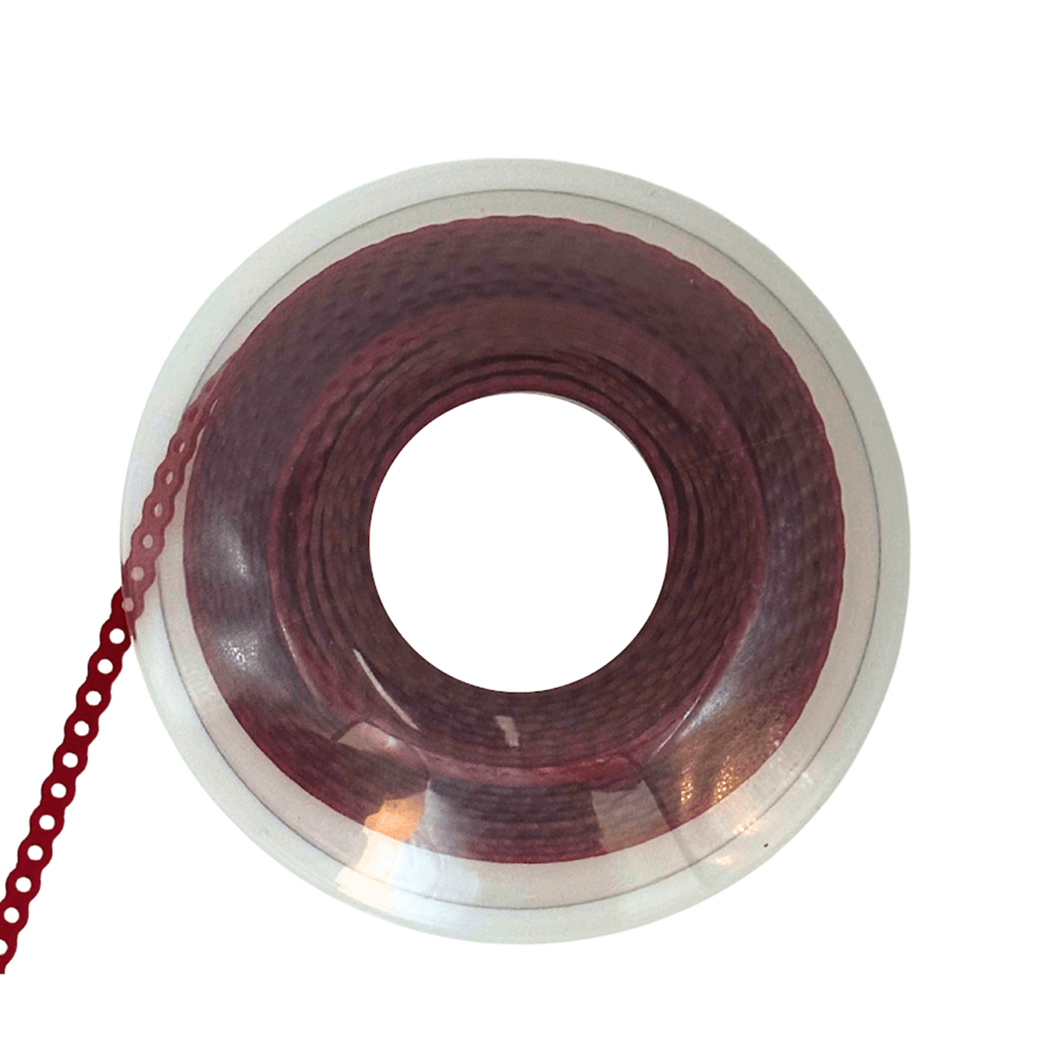 Ortho Shop 15ft Elastomeric Power Chain, Continuous, Burgundy, 1/Pk - Ortho Shop 15ft Elastomeric Power Chain, Continuous, Burgundy, 1/Pk - Image 1