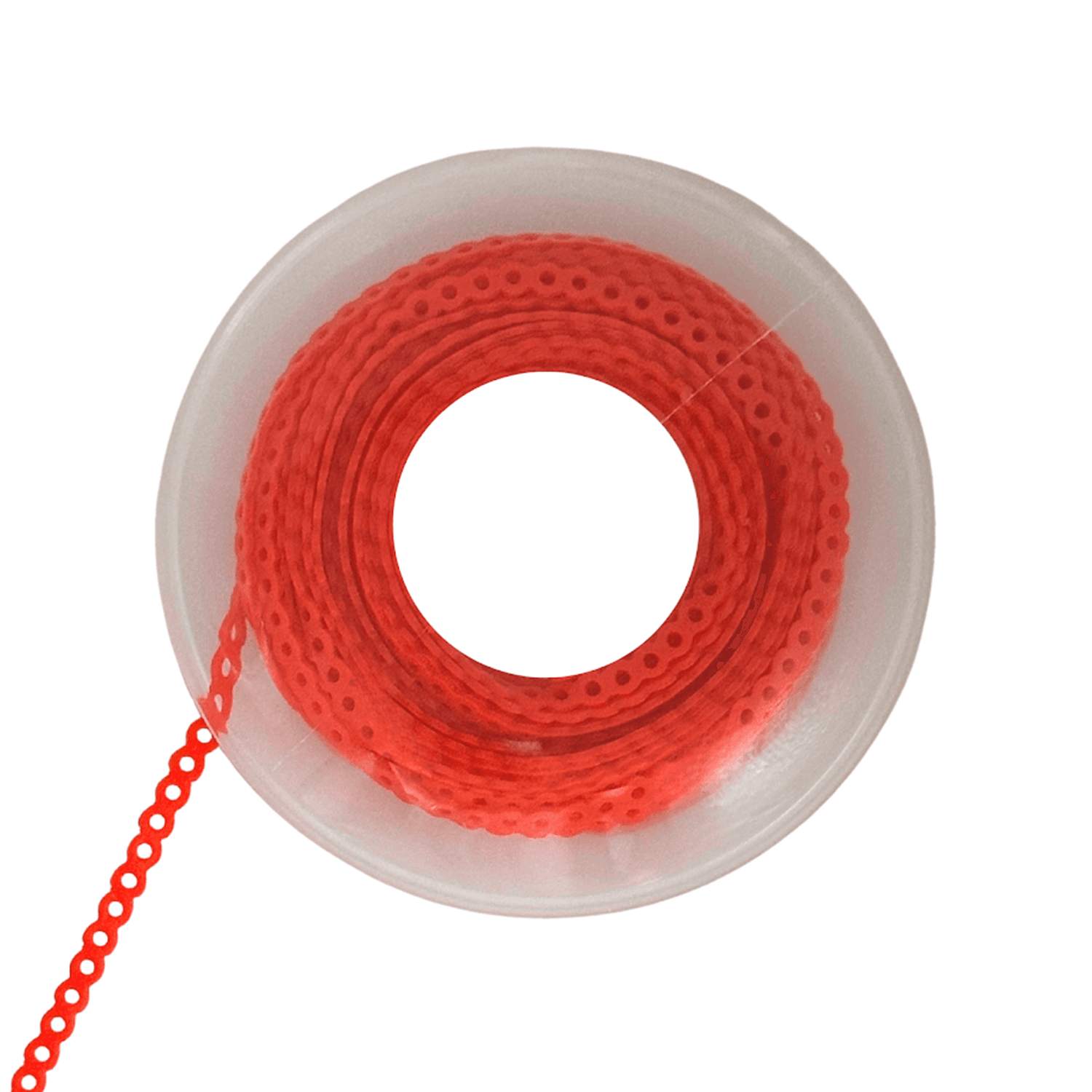 Ortho Shop 15ft Elastomeric Power Chain, Continuous, Dark Orange, 1/Pk - Ortho Shop 15ft Elastomeric Power Chain, Continuous, Dark Orange, 1/Pk - Image 1