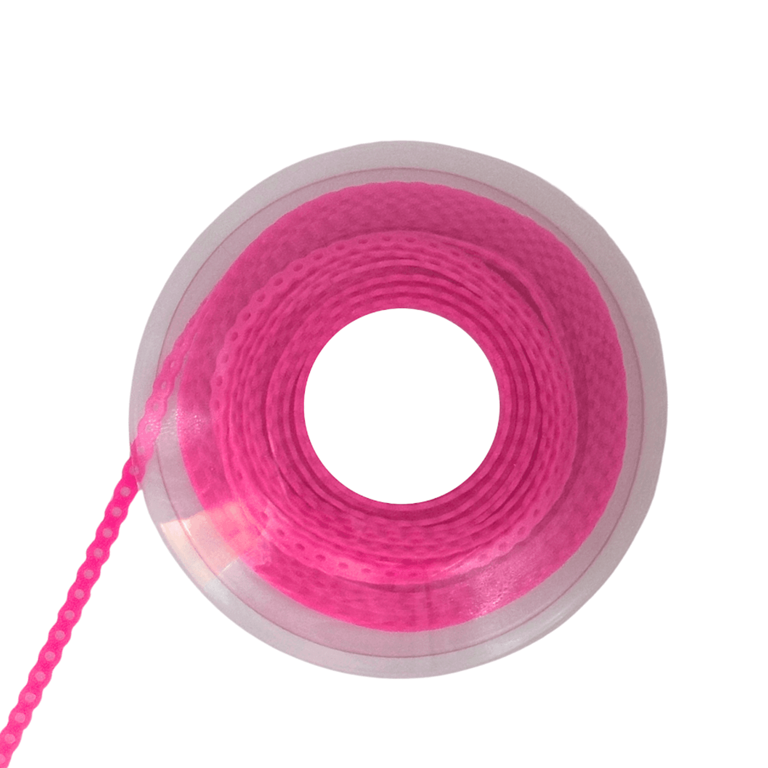 Ortho Shop 15ft Elastomeric Power Chain, Continuous, Hot Pink, 1/Pk - Ortho Shop 15ft Elastomeric Power Chain, Continuous, Hot Pink, 1/Pk - Image 1
