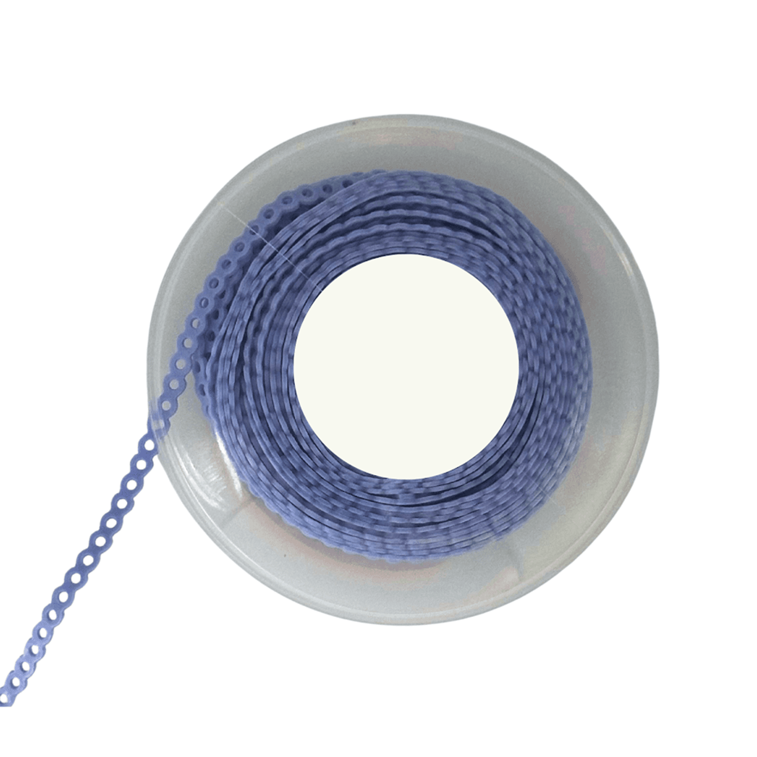Ortho Shop 15ft Elastomeric Power Chain, Continuous, Periwinkle, 1/Pk - Ortho Shop 15ft Elastomeric Power Chain, Continuous, Periwinkle, 1/Pk - Image 1