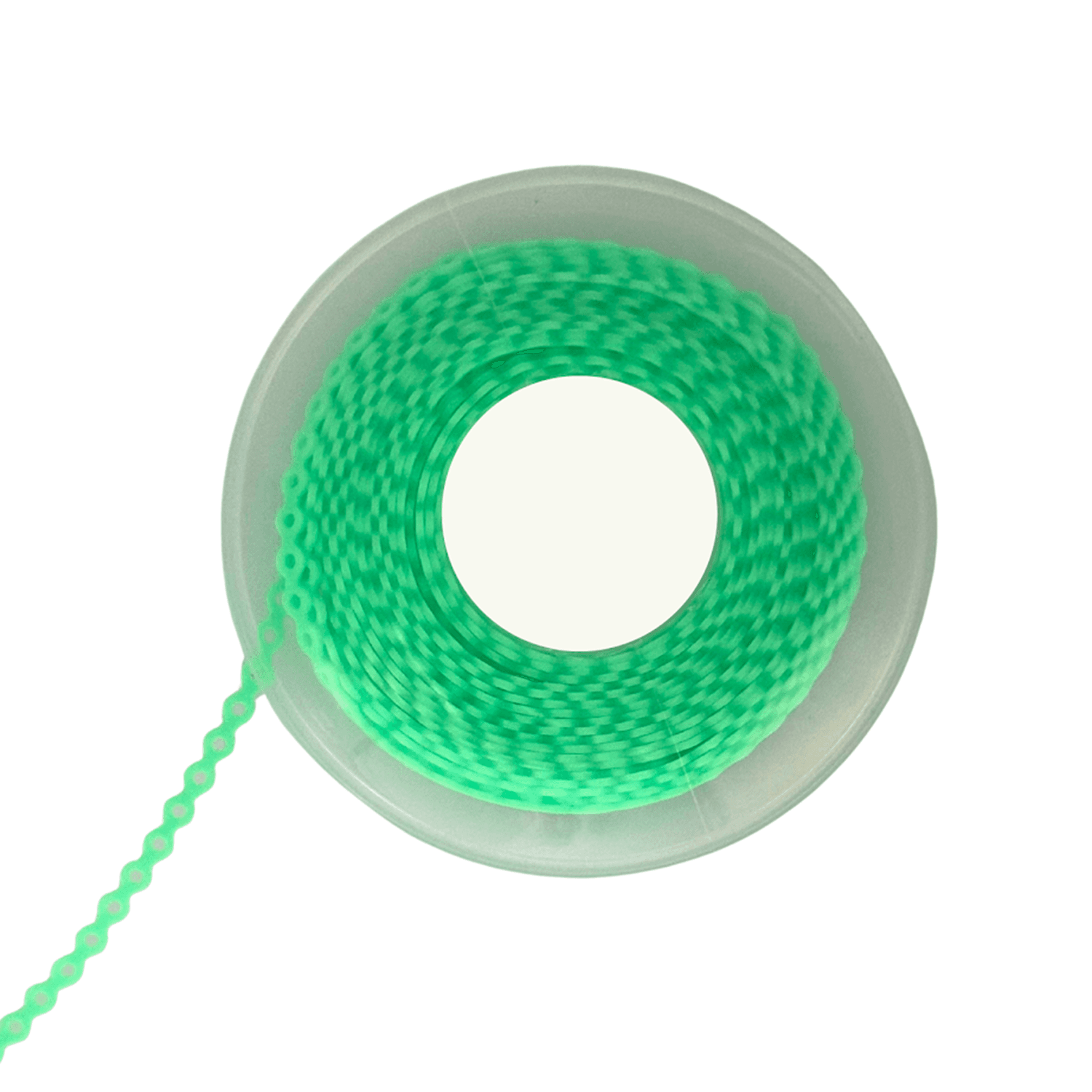 Ortho Shop 15ft Elastomeric Power Chain, Short, Fluorescent Green, 1/Pk - Ortho Shop 15ft Elastomeric Power Chain, Short, Fluorescent Green, 1/Pk - Image 1