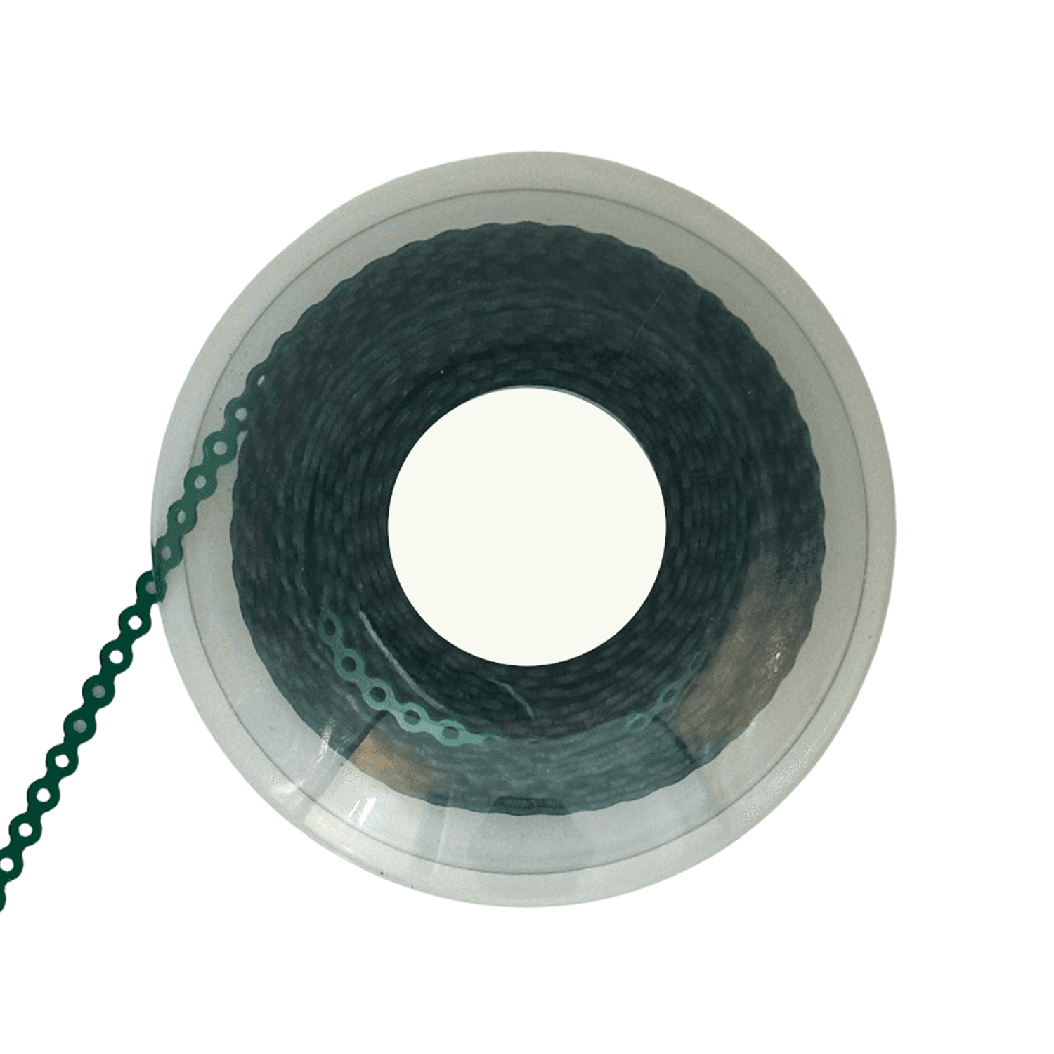 Ortho Shop 15ft Elastomeric Power Chain, Short, Metallic Green, 1/Pk - Ortho Shop 15ft Elastomeric Power Chain, Short, Metallic Green, 1/Pk - Image 1