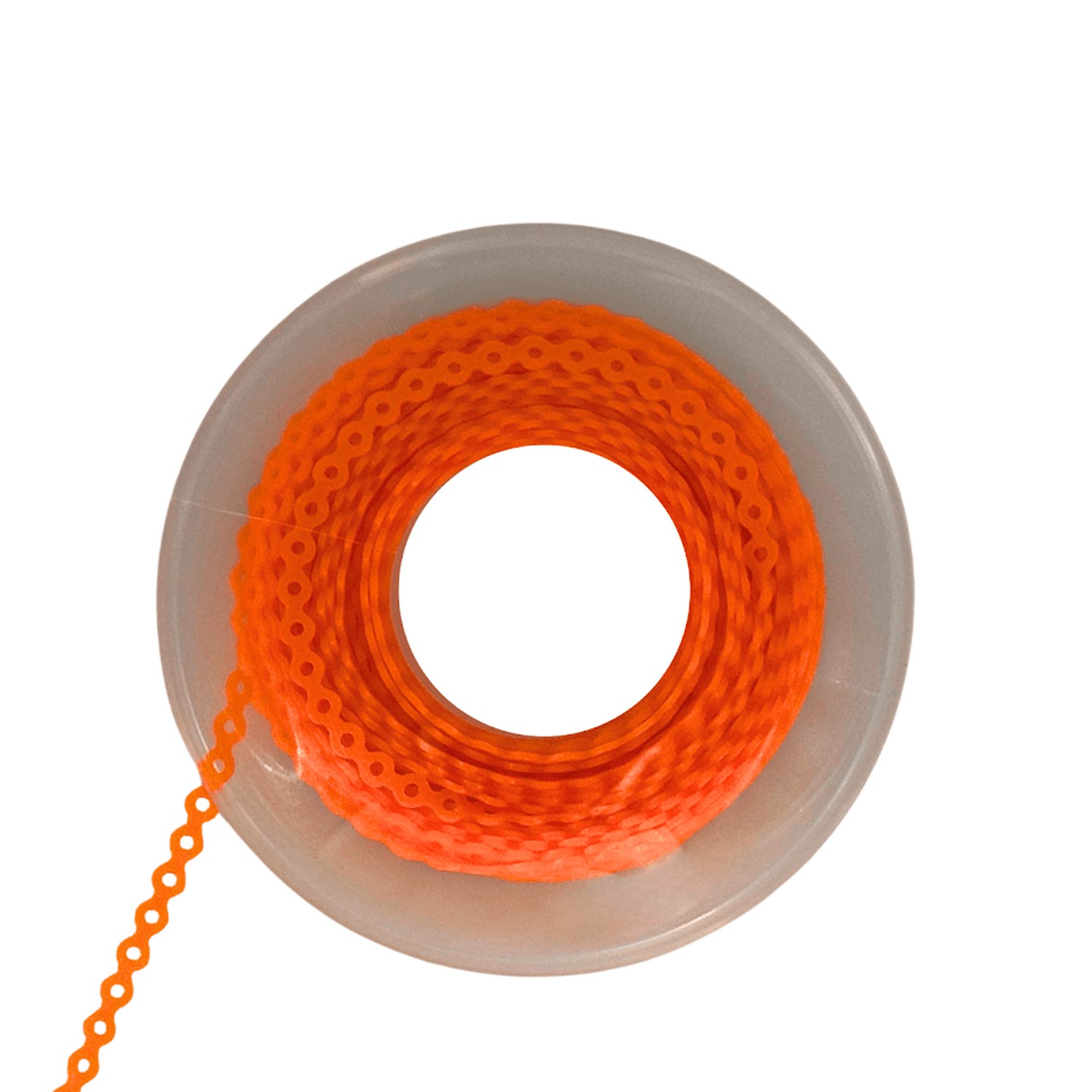 Ortho Shop 15ft Elastomeric Power Chain, Short, Neon Orange, 1/Pk - Ortho Shop 15ft Elastomeric Power Chain, Short, Neon Orange, 1/Pk - Image 1