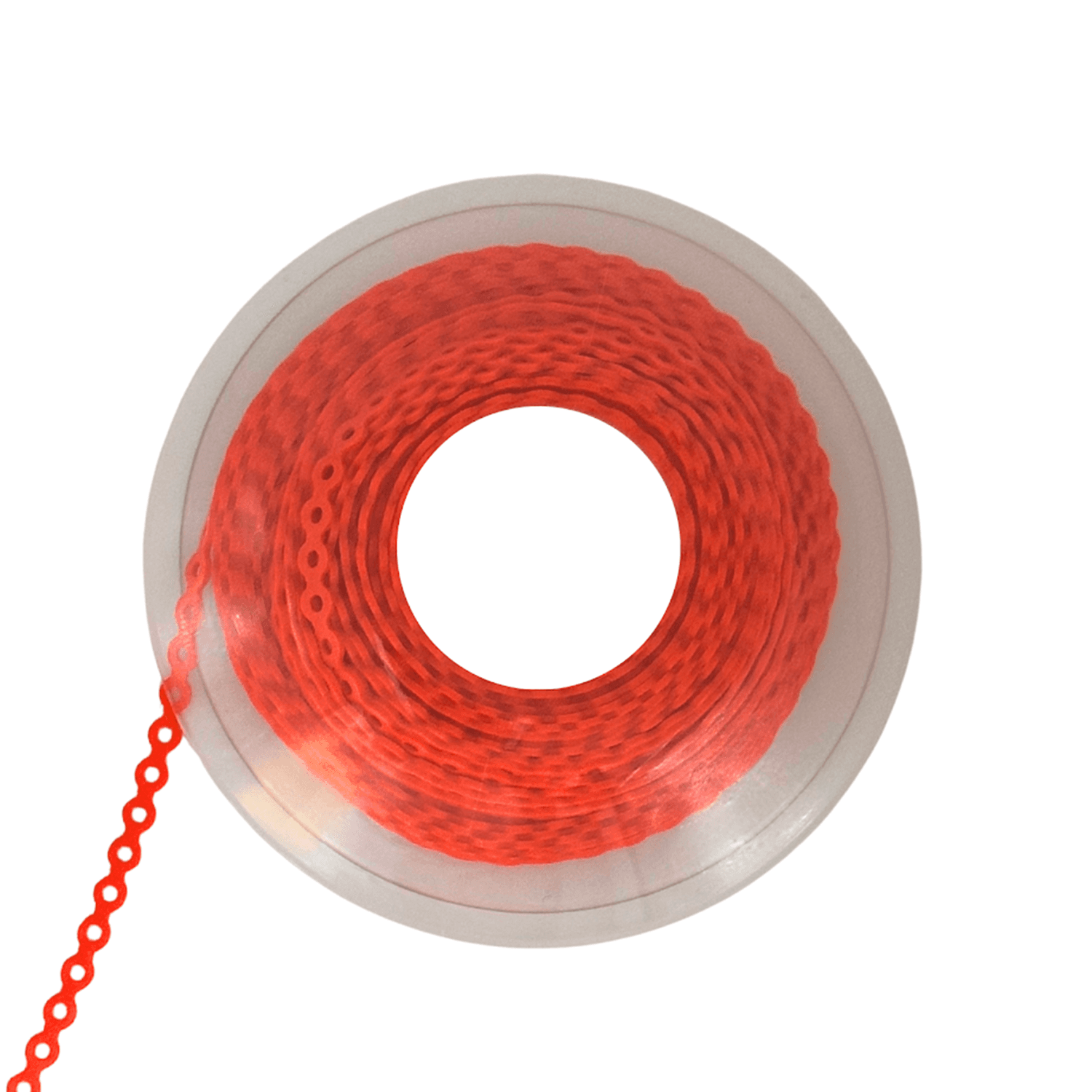 Ortho Shop 15ft Elastomeric Power Chain, Short, Dark Orange, 1/Pk - Ortho Shop 15ft Elastomeric Power Chain, Short, Dark Orange, 1/Pk - Image 1