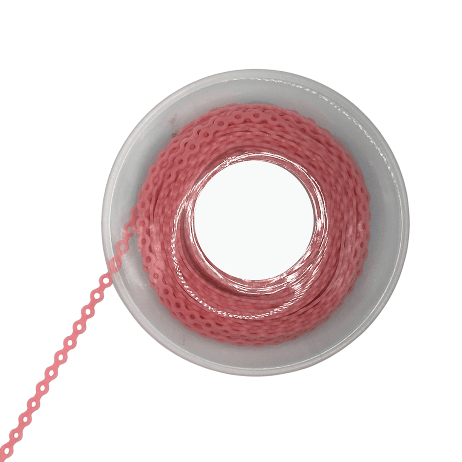 Ortho Shop 15ft Elastomeric Power Chain, Long, Bubblegum, 1/Pk - Ortho Shop 15ft Elastomeric Power Chain, Long, Bubblegum, 1/Pk - Image 1