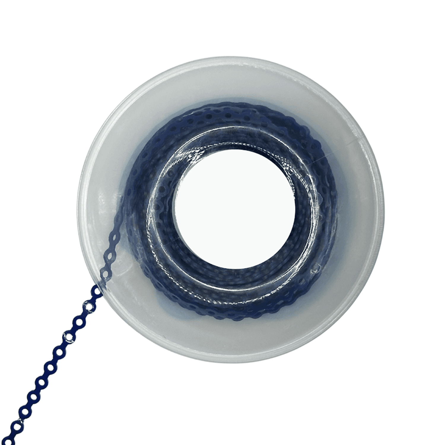 Ortho Shop 15ft Elastomeric Power Chain, Long, Navy Blue, 1/Pk - Ortho Shop 15ft Elastomeric Power Chain, Long, Navy Blue, 1/Pk - Image 1