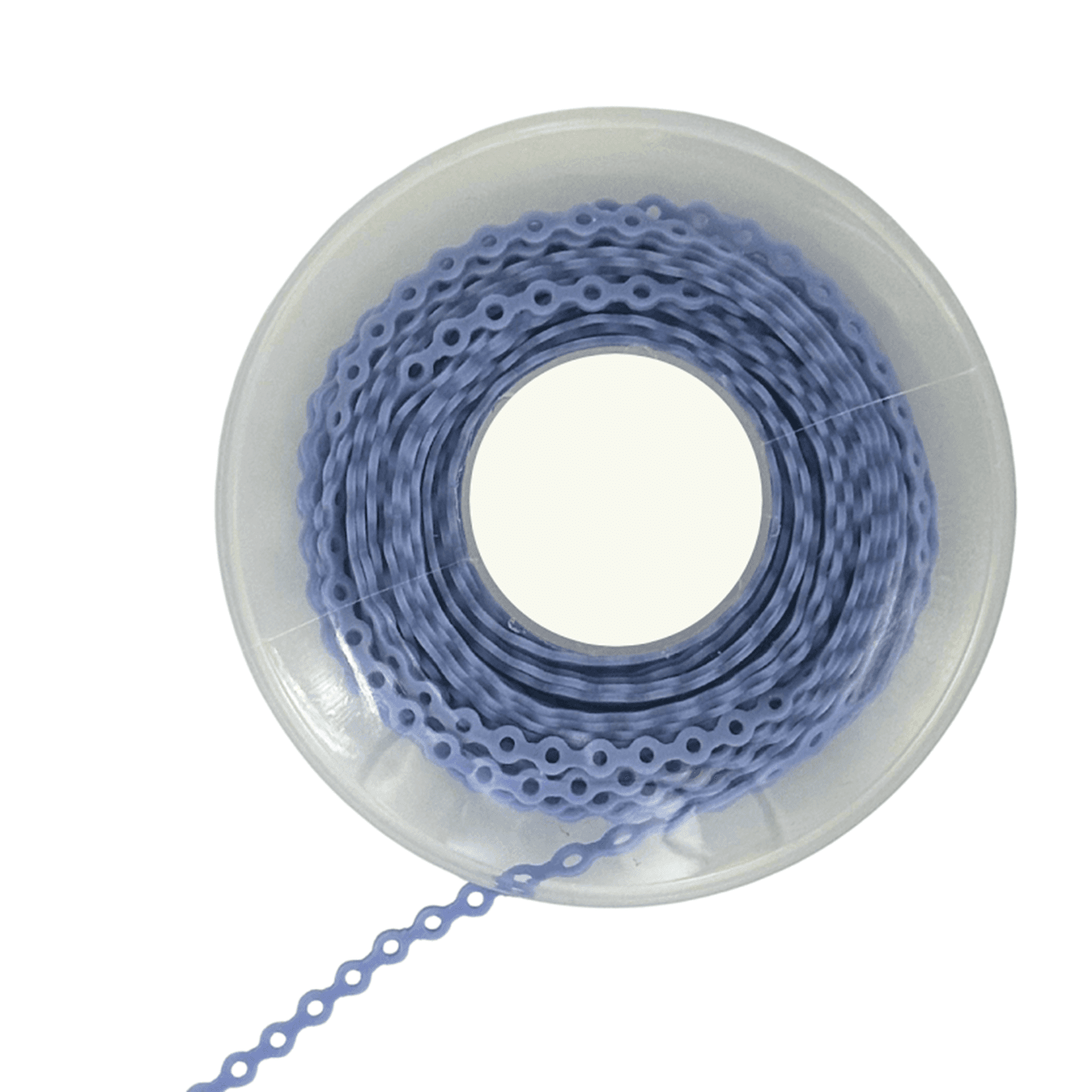 Ortho Shop 15ft Elastomeric Power Chain, Long, Light Blue, 1/Pk - Ortho Shop 15ft Elastomeric Power Chain, Long, Light Blue, 1/Pk - Image 1