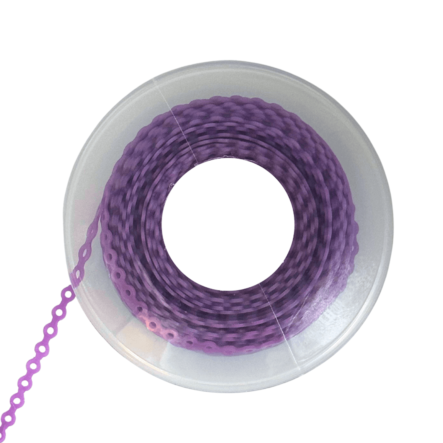 Ortho Shop 15ft Elastomeric Power Chain, Long, Violet, 1/Pk - Ortho Shop 15ft Elastomeric Power Chain, Long, Violet, 1/Pk - Image 1