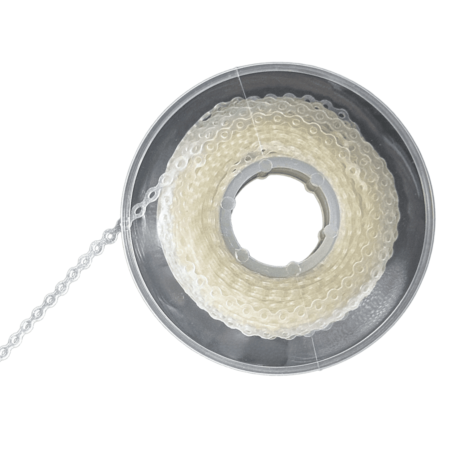 Ortho Shop 15ft Elastomeric Power Chain, Long, Pearl, 1/Pk - Ortho Shop 15ft Elastomeric Power Chain, Long, Pearl, 1/Pk - Image 1