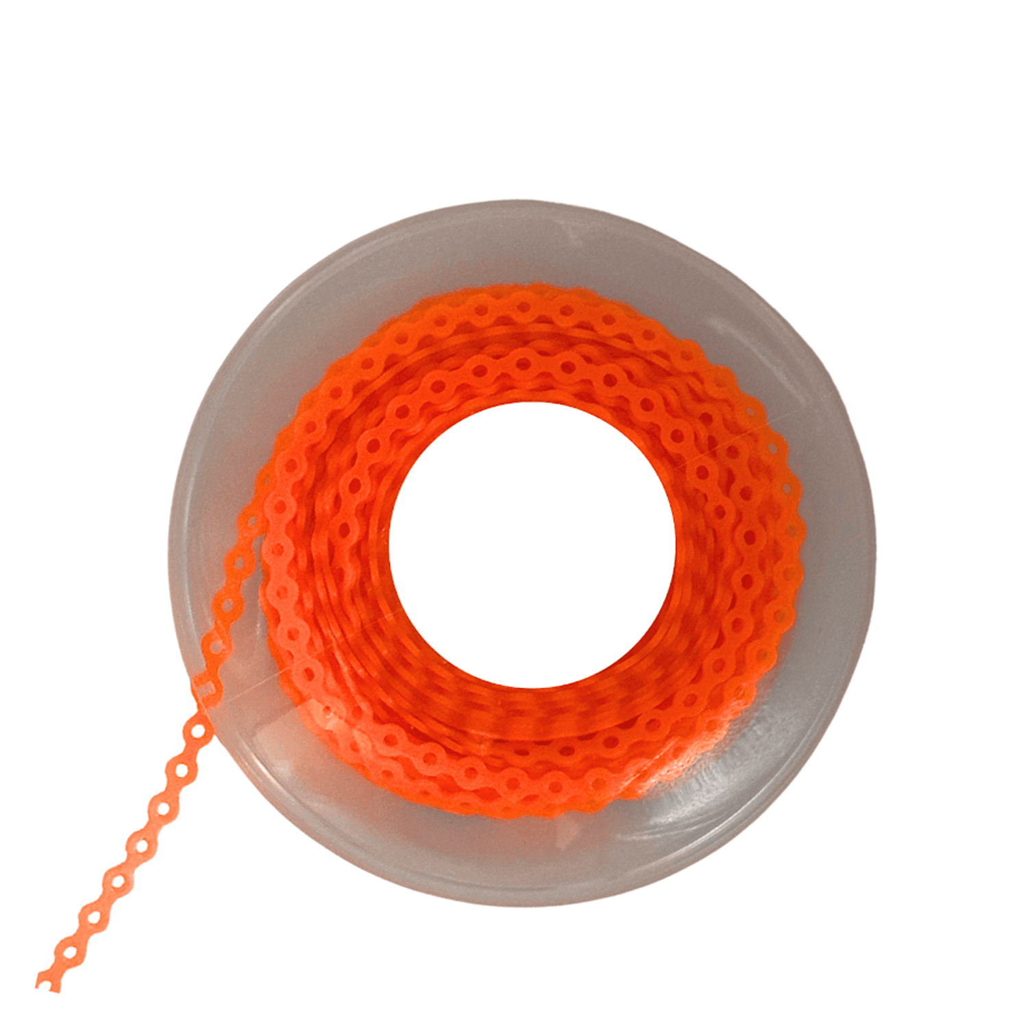 Ortho Shop 15ft Elastomeric Power Chain, Long, Neon Orange, 1/Pk - Ortho Shop 15ft Elastomeric Power Chain, Long, Neon Orange, 1/Pk - Image 1