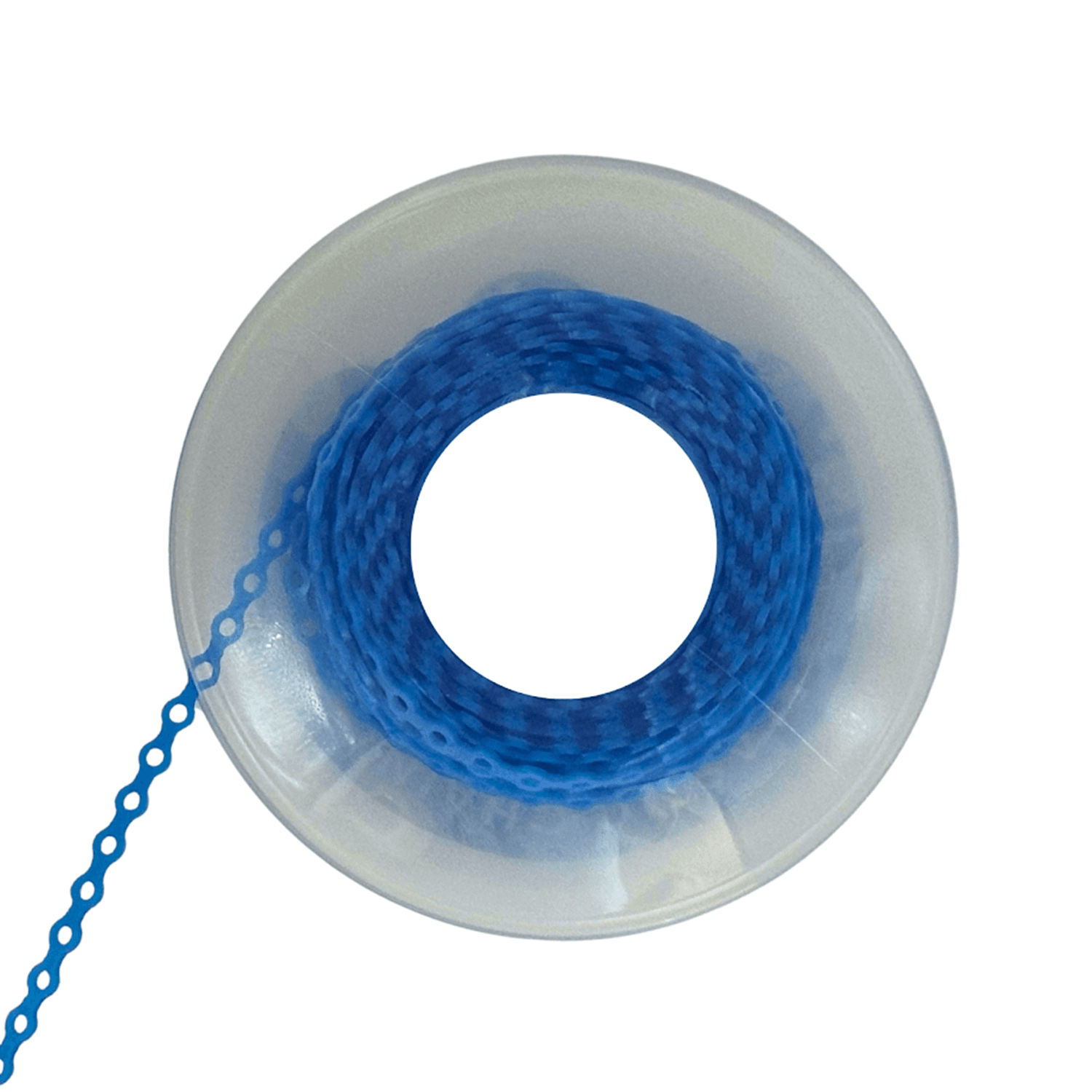 Ortho Shop 15ft Elastomeric Power Chain, Long, Metallic Ocean Blue, 1/Pk - Ortho Shop 15ft Elastomeric Power Chain, Long, Metallic Ocean Blue, 1/Pk - Image 1