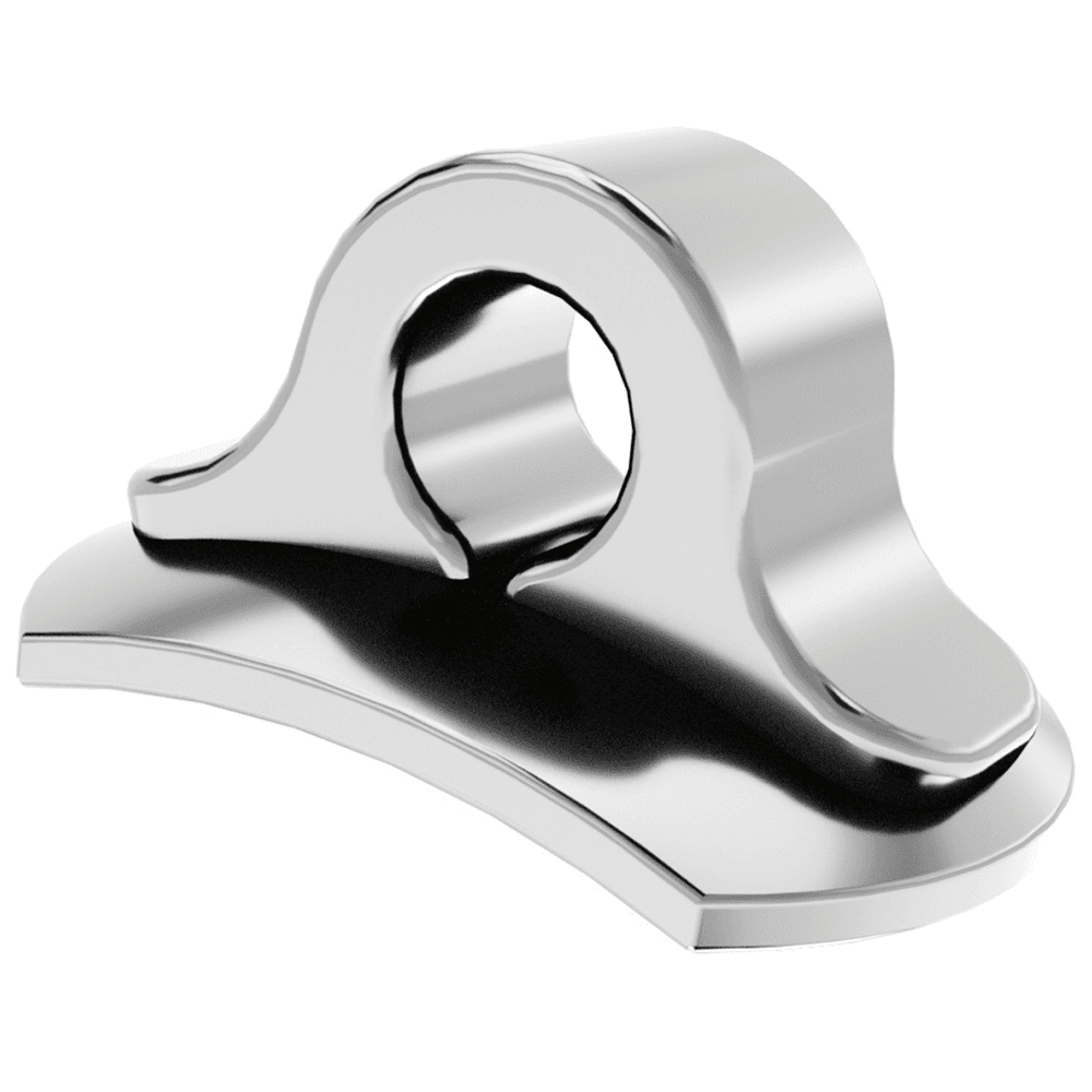 Ortho Shop 80ga Stainless Steel Bondable Eyelets, Rectangular Curve Base, 0.036" Opening, 10/Pk - Ortho Shop 80ga Stainless Steel Bondable Eyelets, Rectangular Curve Base, 10/Pk - Image 1