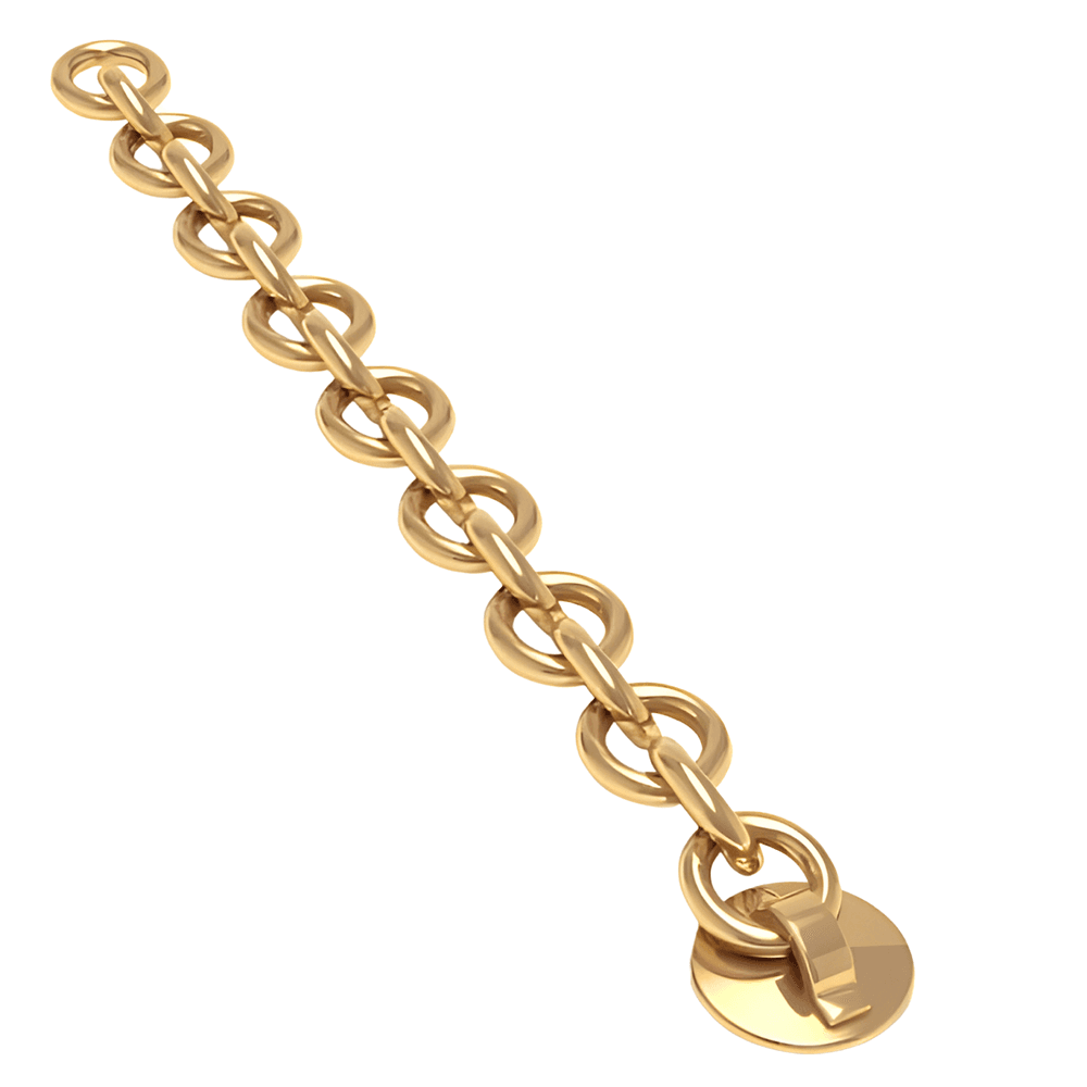Ortho Shop 80ga Stainless Steel Eruption Chain, Round Mesh Base, Gold, 2/Pk - Ortho Shop 80ga Stainless Steel Eruption Chain, Round Mesh Base, Gold, 2/Pk - Image 1