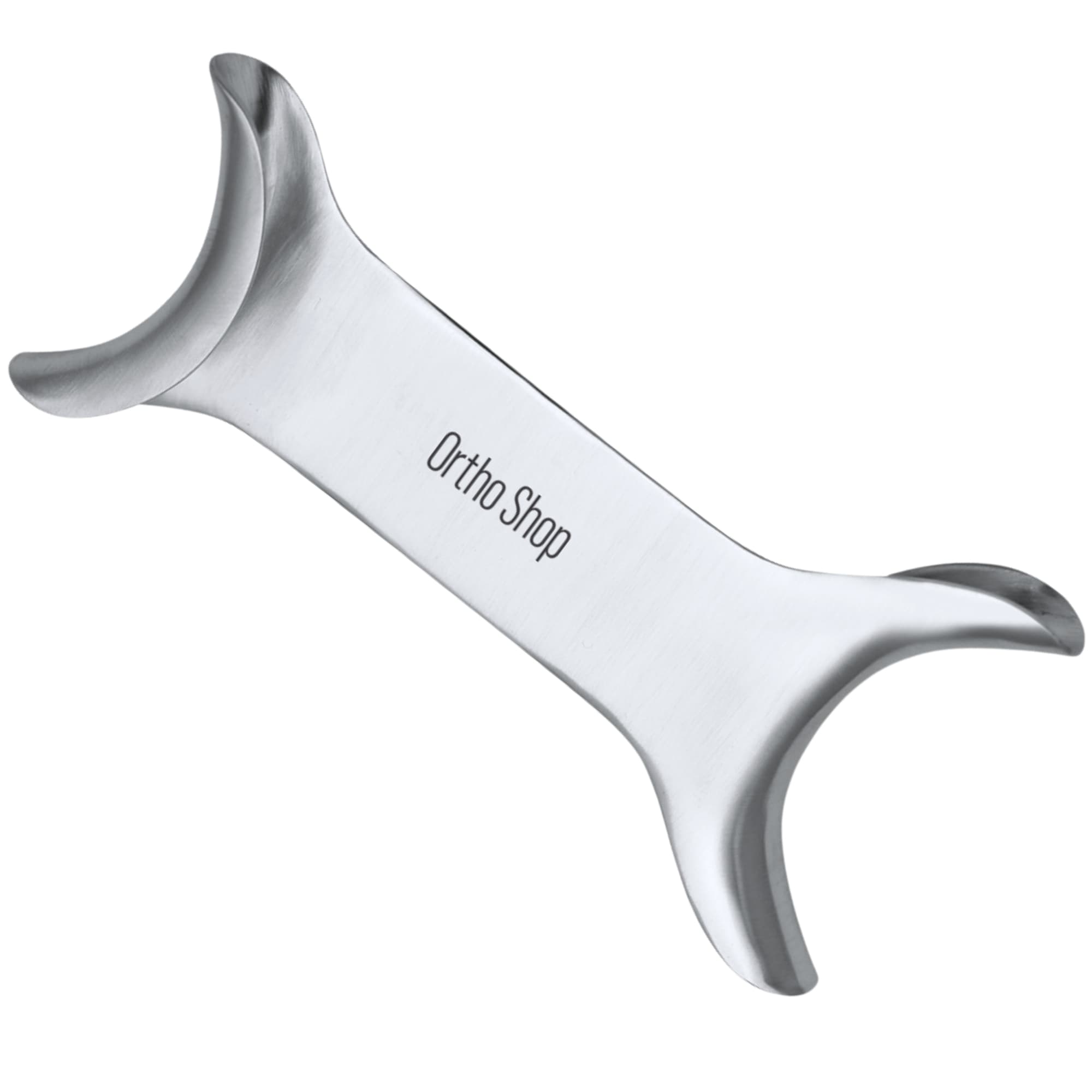 Ortho Shop Stainless Steel Cheek Retractors, Double-Ended, Adult/Child, 1/Pk - Ortho Shop Stainless Steel Cheek Retractors, Double-Ended, 1/Pk - Image 1