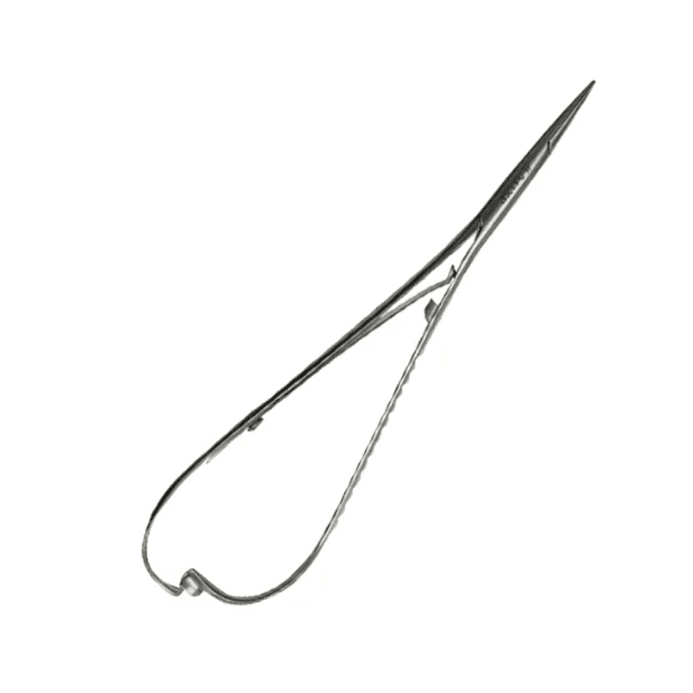 OrthodentalUsaCorp Mathieu Stainless Steel Needle Holder with Tungsten Carbide Inserts, Delicate, 1/Pk - OrthodentalUsaCorp Mathieu Stainless Steel Needle Holder with Tungsten Carbide, Delicate, 1/Pk - Image 1