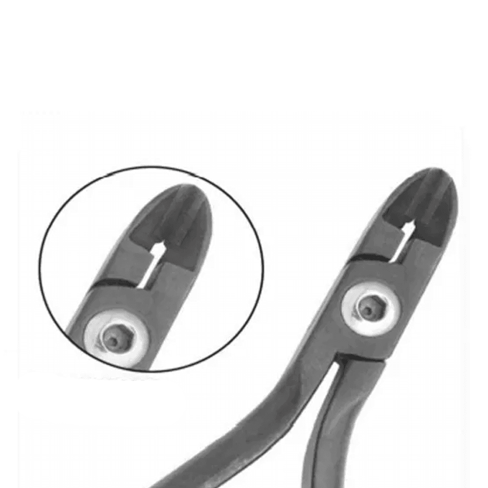 OrthodentalUsaCorp Stainless Steel Hard Wire Cutter with Black Coating, Tungsten Carbide Tips, 1/Pk - OrthodentalUsaCorp Stainless Steel Hard Wire Cutter with Black Coating, 1/Pk - Image 1