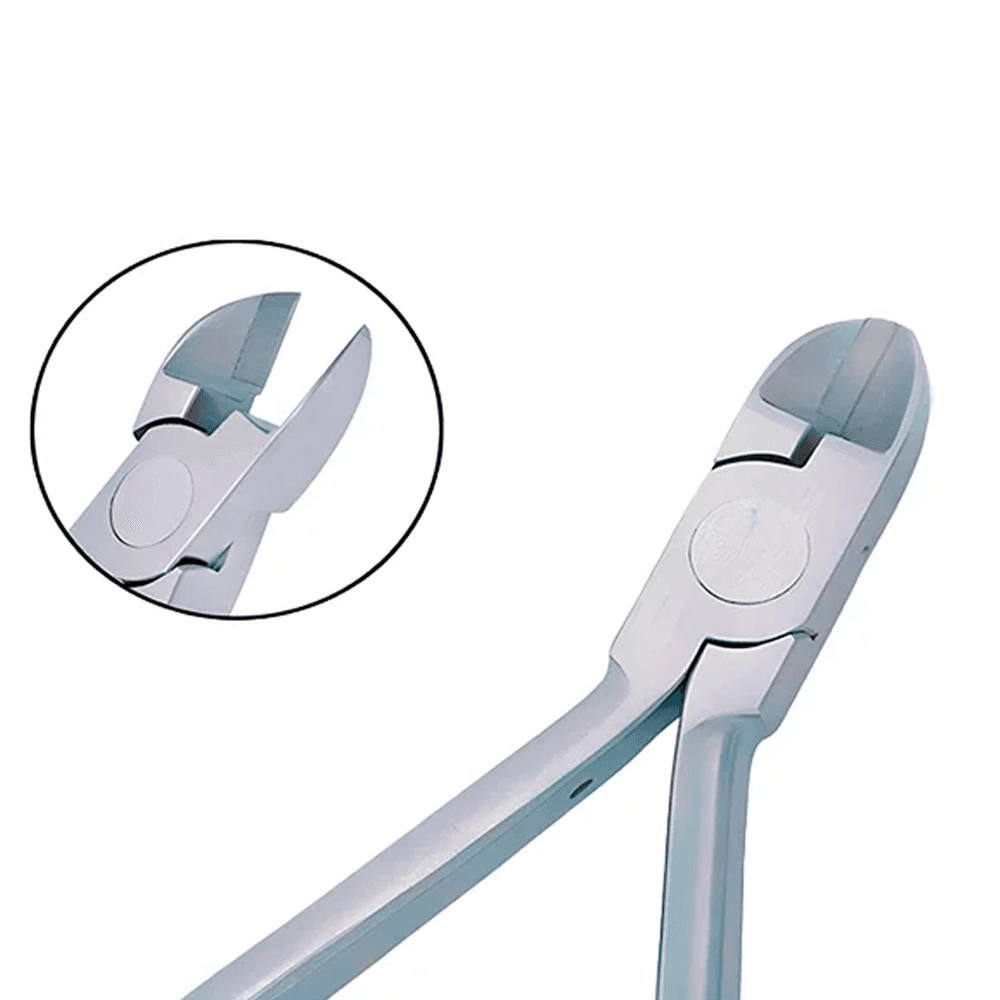 OrthodentalUsaCorp 12cm Stainless Steel Hard Wire Cutter, Straight, Tungsten Carbide Inserts, 1/Pk - OrthodentalUsaCorp 12cm Stainless Steel Hard Wire Cutter, Straight, 1/Pk - Image 1