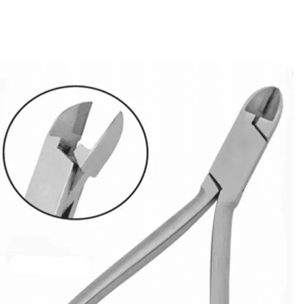 OrthodentalUsaCorp Stainless Steel Ligature and Pin Cutter, Straight, 1/Pk - OrthodentalUsaCorp Stainless Steel Ligature and Pin Cutter, Straight, 1/Pk - Image 1