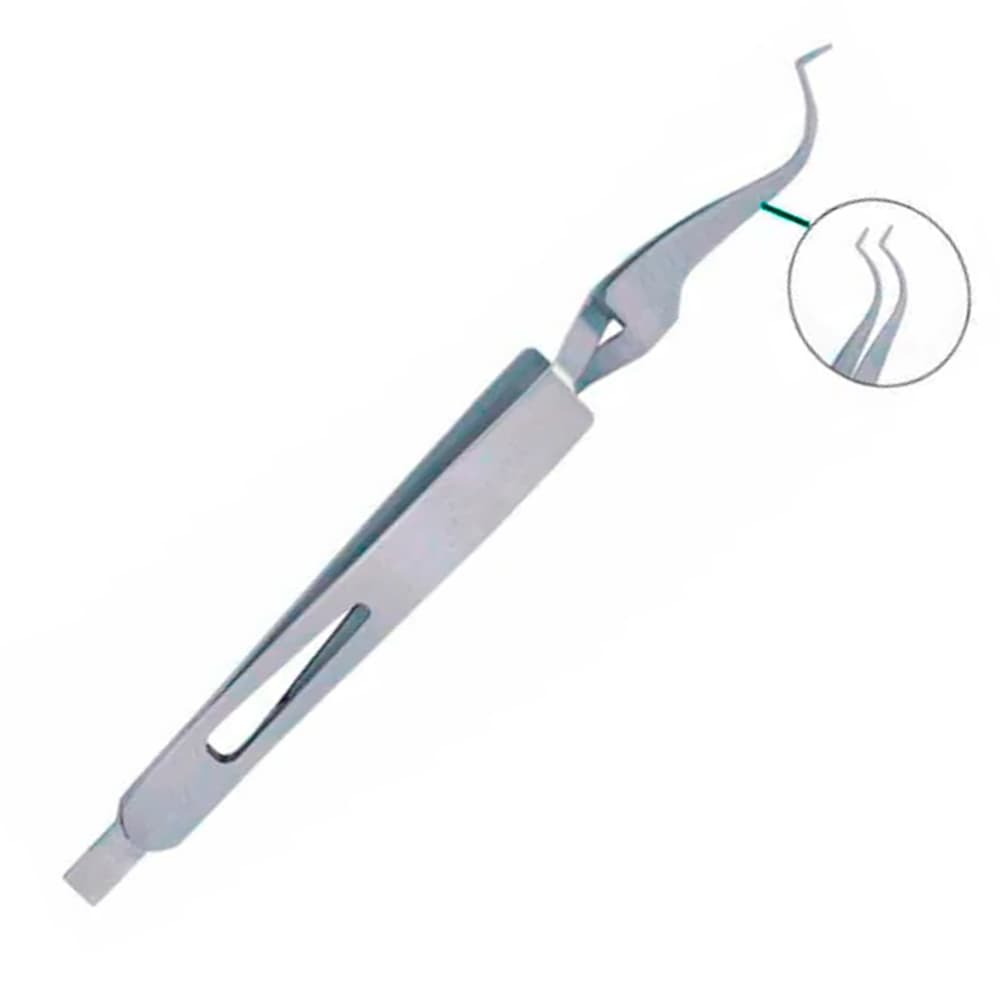OrthodentalUsaCorp Stainless Steel Buccal Tube Tweezer with Slot Aligner, 1/Pk - OrthodentalUsaCorp Stainless Steel Buccal Tube Tweezer with Slot Aligner, 1/Pk - Image 1