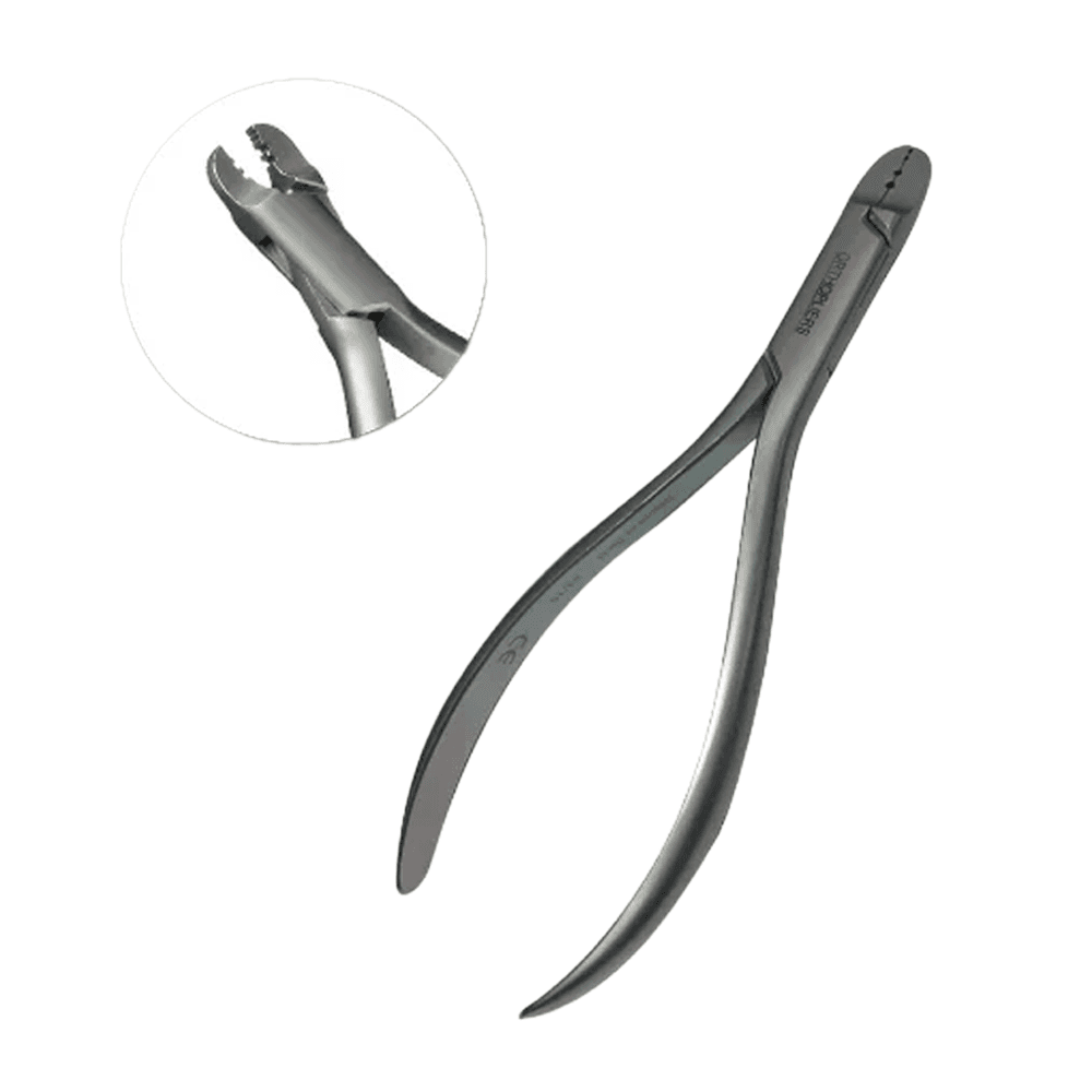 OrthodentalUsaCorp Stainless Steel Lingual Arch Forming Plier, Grooved Jaw, 1/Pk - OrthodentalUsaCorp Stainless Steel Lingual Arch Forming Plier, Grooved Jaw, 1/Pk - Image 1