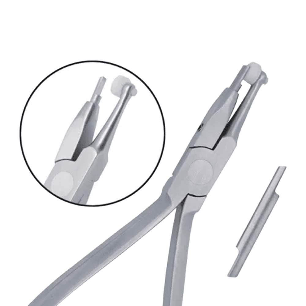 OrthodentalUsaCorp Stainless Steel Adhesive Removing Plier, Double-Ended, 1/Pk - OrthodentalUsaCorp Stainless Steel Adhesive Removing Plier, Double-Ended, 1/Pk - Image 1