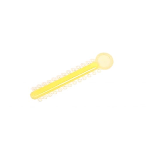 OrthoExtent Orthodontic Ligature Ties, Crystal Yellow, 26 Ties per Stick, 1040 Ties per Bag - OrthoExtent Orthodontic Ligature Ties Crystal Yellow. 26 ties on each stick - Image 1