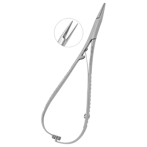 OrthoExtent Orthodontic Mathieu Narrow Tip Mini Pliers, 5.5" Length, Stainless Steel - OrthoExtent Orthodontic Mathieu Narrow Tip Mini Pliers. 5 1/2" in length. Mini - Image 1